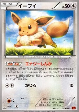 Eevee - Rising Fist (Common) [XY3-075]